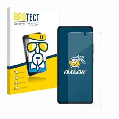 Abbildung von BROTECT Schutzglas für Xiaomi Redmi Note 13 5G Schutzfolie Panzer Folie Glas [Extrem Kratzfest 9H, Anti Fingerprint, Ultra Transparent]