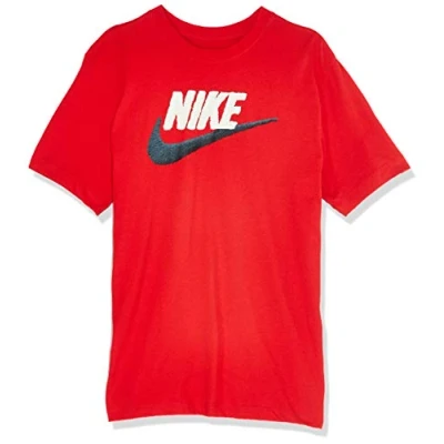 Abbildung von Nike Herren T Shirt Sportswear Brand Mark, University Red/Sail/Black, 2XL, AR4993 657
