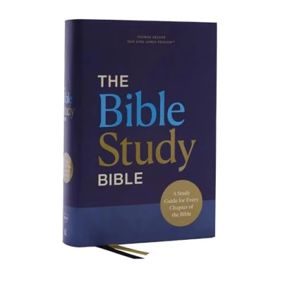Abbildung von NKJV, the Bible Study Bible, Hardcover, Comfort Print: A Guide for Every Chapter of