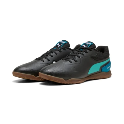 Abbildung von Puma Truco Unisex Sneaker low, Größe: 40, Black/aquatic/tropical blue/white Lederimitat/textil