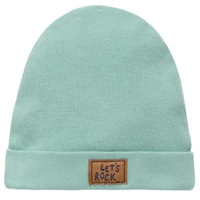 Abbildung von Pinokio Beanie Mütze Lets Rock, grün, Jungen, Gr 47 53(50)