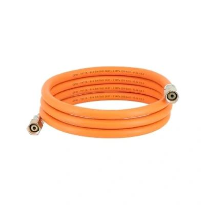 Abbildung von CFH Propangasschlauch 2 m 3/8&#039;&#039; Zoll inkl. Schlauchverbinder VS 758