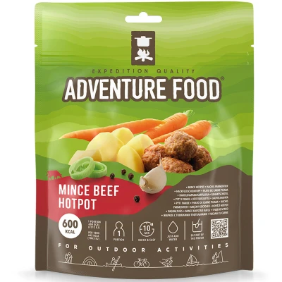 Abbildung von Trekkingnahrung Mince Beef Hotpot Outdoornahrung Outdoor Mahlzeit Notration MRE