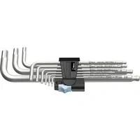 Abbildung von 3950/9 Hex Plus Stainless 1 Winkelschlüsselsatz, 9 teilig, Schraubendreher