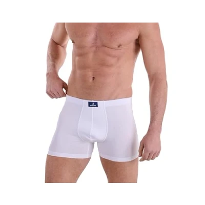 Abbildung von Navigare Herren 573 Boxershorts, Weiß (Bianco Bianco), Large , 6er Pack