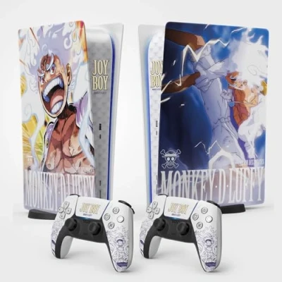 Abbildung von PS5 Skin Gear 5 Sticker, Aufkleber für Playstation 5, Konsole und Controller, Standard Edition Digital, (2 Controller)