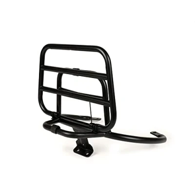 Abbildung von MOTONOSTRA Gepäckträger schwarz matt klappbar hinten kompatibel für Vespa GT, GTL, GTV, GTS Super, GT60, 125, 200, 250, 300