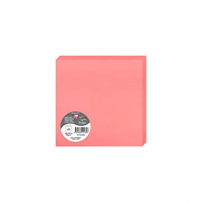 Abbildung von Clairefontaine 12135C Packung (mit 25 Doppelkarten Pollen, Gefaltet, 160 x 160mm) 210g, Litchi