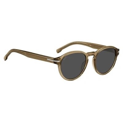 Abbildung von BOSS Sonnenbrille, Herren, Größe: 52, Havana