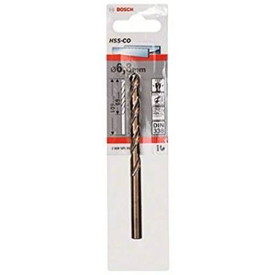 Abbildung von Bosch HSS Metall Spiralbohrer 6.8 mm 2608585857 Gesamtlänge 109 Cobalt DIN 338 Zylinderschaft 1 St. (2608585857)