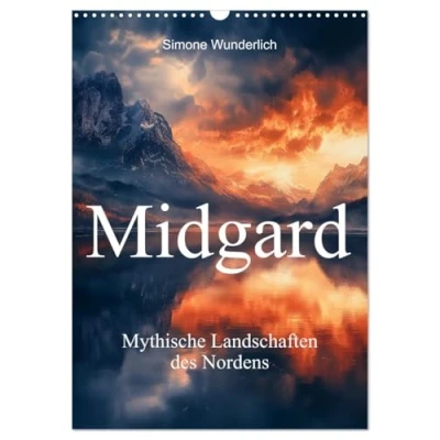 Abbildung von Midgard Mythische Landschaften des Nordens (Wandkalender 2025 DIN A3 hoch), CALVENDO Monatskalender