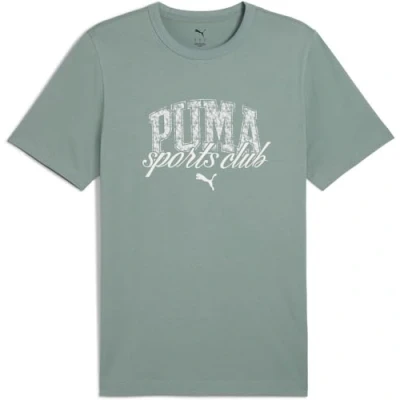 Abbildung von Puma Class Graphic TEE Tshirt print, Herren, Größe: XL, Green moon