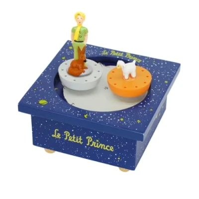 Abbildung von Trousselier 6295230 Spieluhr mit tanzenden Figuren für Kinder, Der kleine Prinz, magnetisch, Musikbox, Musikspieluhr, 1 Stück (1er Pack)
