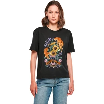 Abbildung von Miss Tee Damen Summer Lovers 4XL Black
