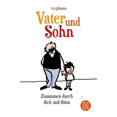 Abbildung von Vater und Sohn Zusammen durch dick dünn