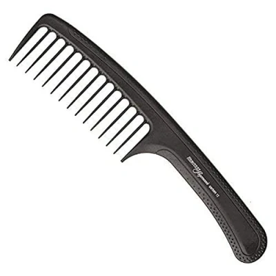 Abbildung von Hercules S&auml;gemann Carbon Gro&szlig;er Griffkamm C12 anthrazit 9&quot;