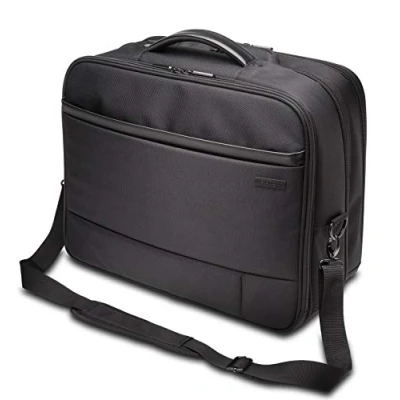 Abbildung von Kensington Business Laptop Trolley Contour 2.0, Rolltasche für bis zu 17 Zoll Laptops, mobile Laptoptasche mit Rollen, Ideales Handgepäck Laptops und Tablets Zoll, K60385WW, Schwarz