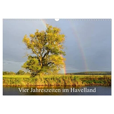 Abbildung von Vier Jahreszeiten im Havelland (Wandkalender 2025 DIN A3 quer), CALVENDO Monatskalender