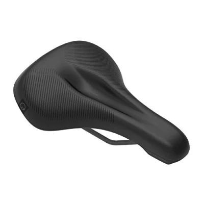 Abbildung von Ergon ST Core Evo Fahrradsattel Trekking, Touring Männer Medium Large Schwarz Grau