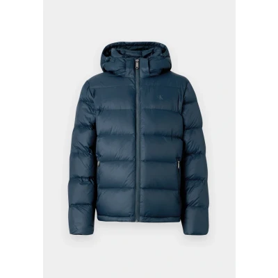 Abbildung von Calvin Klein Jeans Steppmantel &quot;LS NYLN ZP OFF HD DW&quot;, Mit Rundhalsausschnitt