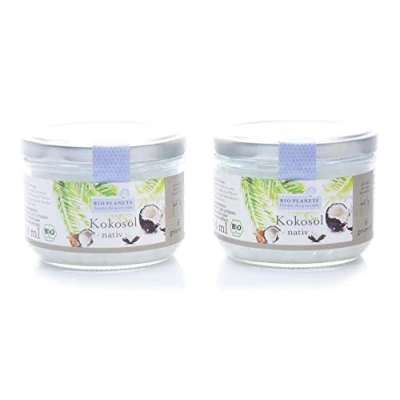 Abbildung von Bio Planète Kokosöl nativ, 2er Pack (2 x 200 ml)