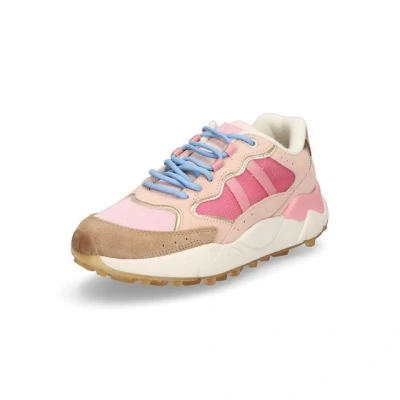 Abbildung von Scotch &amp; Soda Mount Sneaker low, Damen, Größe: 40, Khaki/pink Schuhe