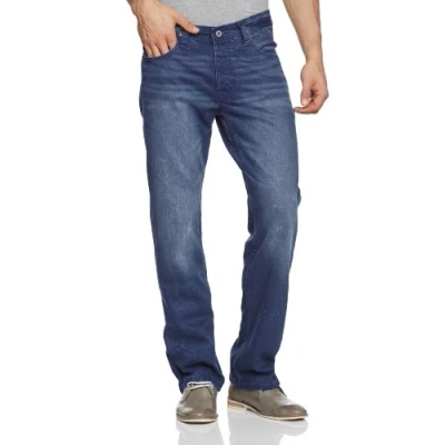 Abbildung von Tommy Jeans Herren Relaxed Blau (924 MARENGO USED) 36