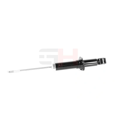 Abbildung von GH 334558 Stoßdämpfer Hinterachse, Hinterachse rechts, links Gasdruck Zweirohr federtragender Dämpfer unten Auge, oben Stift