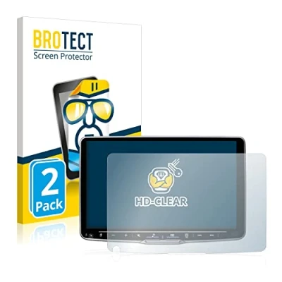 Abbildung von BROTECT (2 Stück Schutzfolie für Alpine iLX F905D Displayschutz Folie Ultra Klar