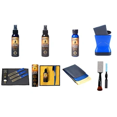 Abbildung von MusicNomad MN292 Total Guitar Spa, 15 teiliges Set zum Reinigen, Polieren, Konditionieren für Gitarre und Bass