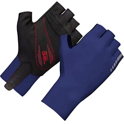 Abbildung von GripGrab Unisex Erwachsene Aero TT Aerodynamische Profi Radsport Race Handschuhe Kurzfinger Sommer Rennrad Zeitfahren Fahrradhandschuhe, Navy Blau, S