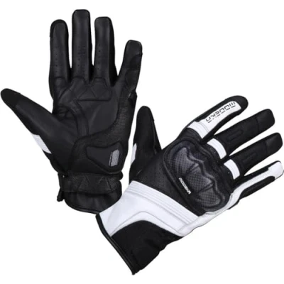 Abbildung von Modeka Miako Air Motorrad Handschuhe, schwarz/weiß, 11