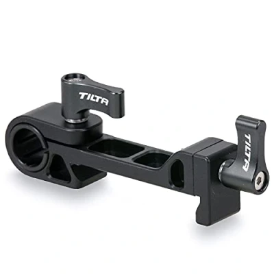 Abbildung von Tilta 15 mm Einzelstab Befestigung für Manfrotto Verlängerungsplatte Kompatibel mit DJI RS4/RS4 Pro/RS3/RS3 Pro/RS2/RSC2 TGA SRA