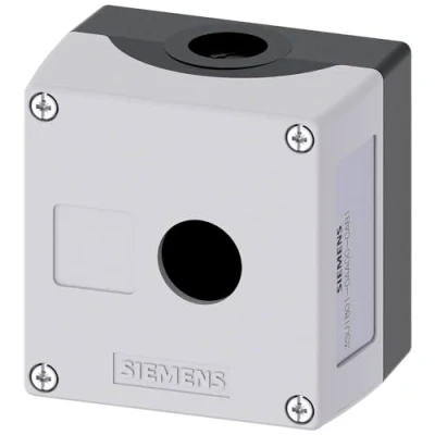 Abbildung von Siemens SIRIUS ATC AUFBEWAHRUNGSBOX KUNSTSTOFF oben grau 1 Punkt Wate, 3SU1801 0AA00 0AB1