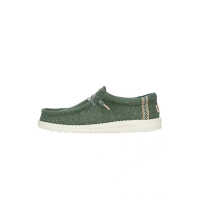 Abbildung von HEYDUDE Halbschuhe Herren Wally Jute Grün 42