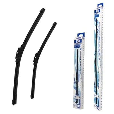 Abbildung von PETEX Scheibenwischer, Länge: 600 mm/350 mm Frontscheibenset
