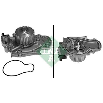 Abbildung von INA 538 0129 10 Wasserpumpe 20 mit Dichtung HONDA: ACCORD 4, Prelude V, 6 Coupe