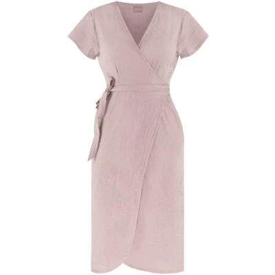 Abbildung von Normani Musselin Freizeitkleid, Damen, Größe: L/XL, Rosa