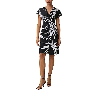 Abbildung von comma MIT Knoten Jerseykleid, Damen, Größe: 42, Schwarz