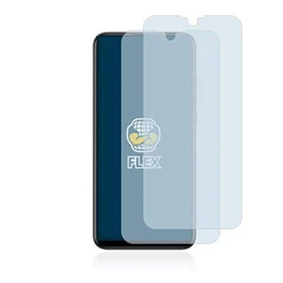 Abbildung von BROTECT 2 Stück Full Cover Schutzfolie für Huawei P smart 2019 / smart+ Screen Displayschutz Folie [3D Curved, Kristall Klar]