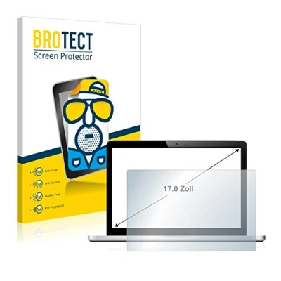 Abbildung von BROTECT 17&quot; Entspiegelungs Schutzfolie für Notebooks mit 17,0 Zoll (43.2 cm) [338 mm x 270 mm, 5:4] Displayschutz Folie Matt, Anti Fingerprint