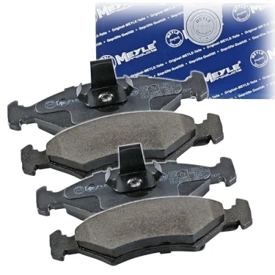 Abbildung von MEYLE 025 231 0315 Bremsbelagsatz ORIGINAL Quality Vorderachse nicht für Verschleißwarnanzeiger vorbereitet mit Anti Quietsch Blech FORD: FIESTA 4