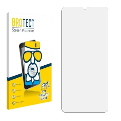Abbildung von BROTECT Entspiegelungs Schutzglas für realme 6i Schutz Folie Panzerfolie Glas Matt [Extrem Kratzfest 9H, Anti Reflex, Fingerprint]