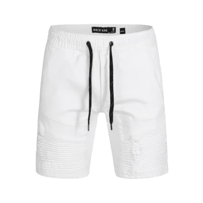 Abbildung von Indicode Jeans MIT Elastisc Shorts, Herren, Größe: Small, Off white