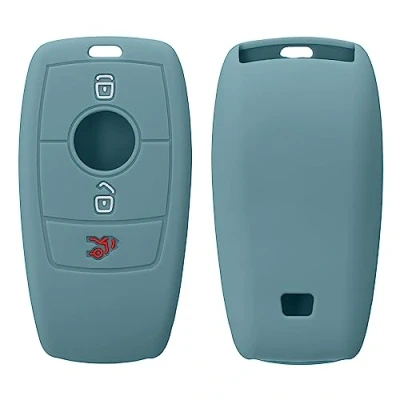 Abbildung von kwmobile Schlüsseltasche Autoschlüssel Silikon Hülle für Mercedes Benz (1 tlg), Schlüsselhülle Schlüssel Case Cover