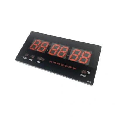 Abbildung von Tempo di Saldi Digitale LED Wanduhr mit Datum und Temperatur, schmal