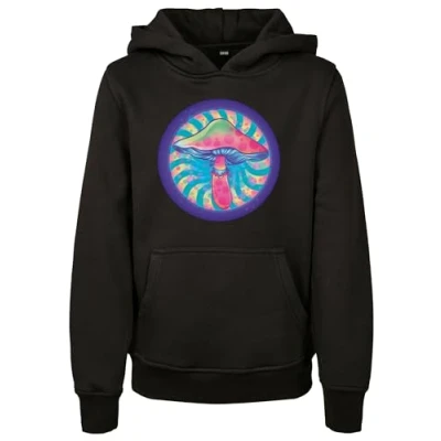 Abbildung von Mister Tee Herren Kids Mushroom Hoody 122/128 Black