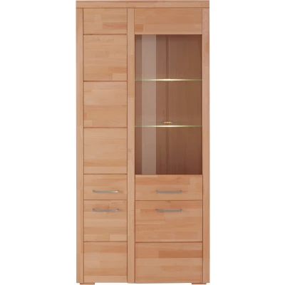 Abbildung von Home affaire Vitrine &quot;Falco&quot;, Fronten in Massivholz