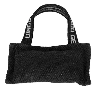 Abbildung von Dingo Gear Baumwolle Nylon Beißwurst für Hundetraining 15 x 8 cm Piccolo Schwarz S00698