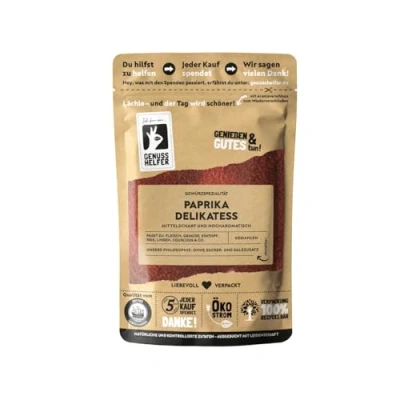 Abbildung von Bremer Gewürzhandel Paprika Gewürz delikatess, gemahlen, Paprikapulver ungarisch pikant, leicht scharf, 3 x 100g